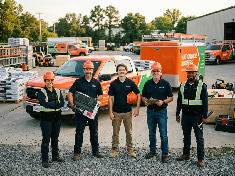 Natiowide Roofers - roof installation in Ruston near me